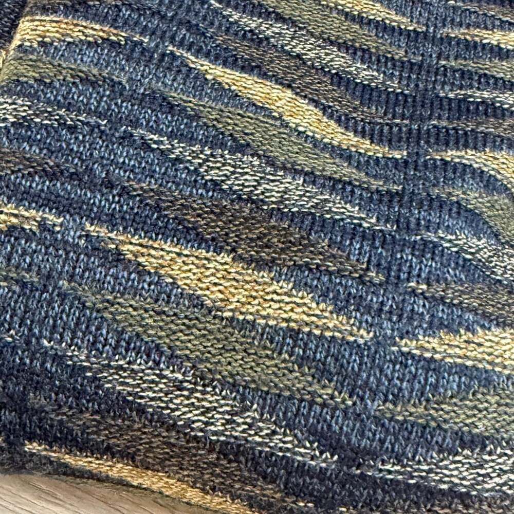 Vtg Taylor & Henry Sweater Size 2X Big Textured Cosby Grampa Abstract Pullover - Picture 8 of 13